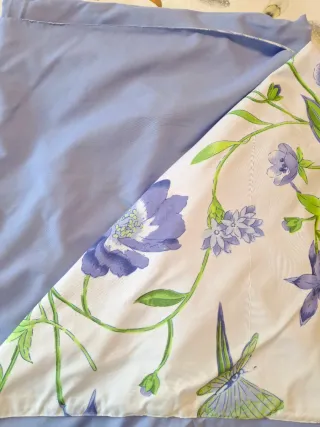 Funda nórdica para edredón y funda almohada floral