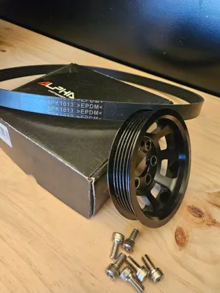 Polea cigüeñal aligerada Alpha