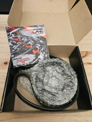 Polea cigüeñal aligerada Alpha