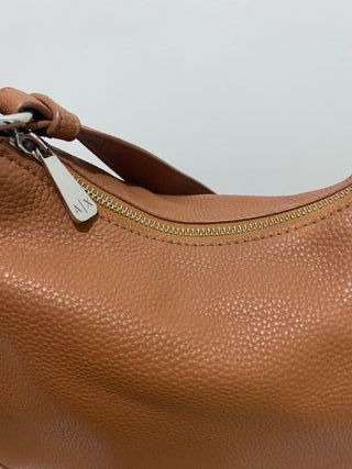 Bolso de hombro Armani Exchange marrón