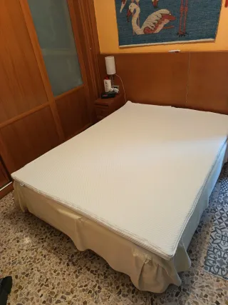 Colchón adicional de viscoelástica