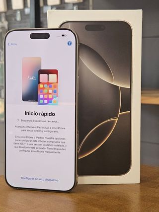 IPHONE 16 PRO MAX 256GB TITANIO BATERIA 89%