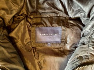 Chaleco Plumon Largo Polo Club XXL -L Negro