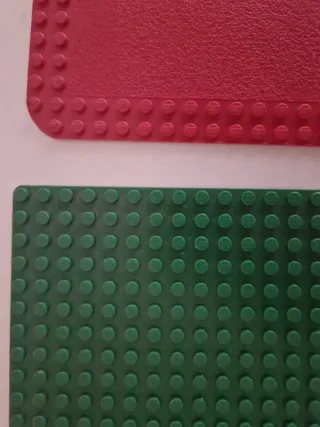 LEGO - 3 Basi Piastre Vintage Anni 80-90