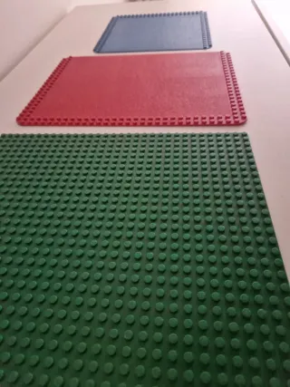 LEGO - 3 Basi Piastre Vintage Anni 80-90