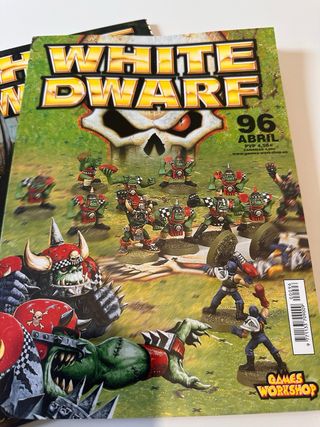 Lote de 5 revistas Warhammer
