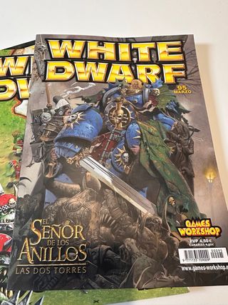 Lote de 5 revistas Warhammer