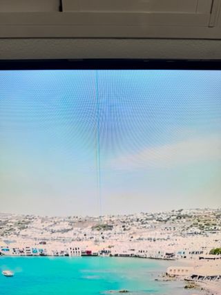 Smart TV Samsung 50 hd  con  arañazos la pantalla