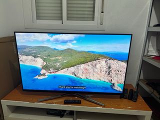 Smart TV Samsung 50 hd  con  arañazos la pantalla