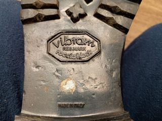 Scarponi Vintage da sci di fondo in Vera pelle 38