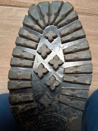 Scarponi Vintage da sci di fondo in Vera pelle 38