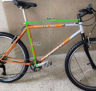 Bicicleta Alpinestars Clasica mtb btt hibrida 26"