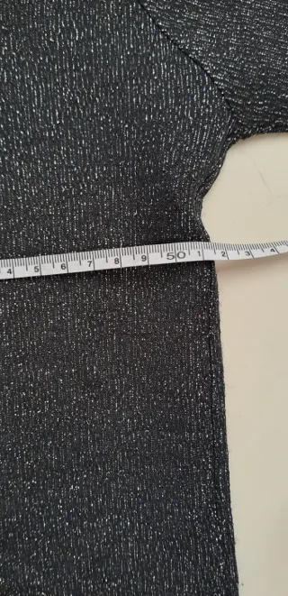 Maglioncino Lurex Manica 3/4 Tg. M