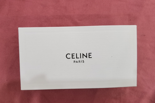 Gafas Celine doradas casi nuevas