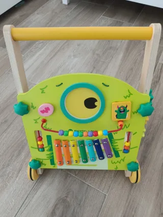 Andador Bebé Madera Juguete Musical