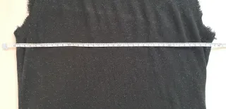 Top Lurex Nero Taglia XS