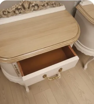 Pareja Mesitas Noche Luis XV