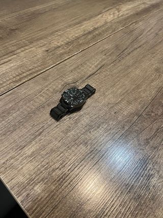 Reloj Casio Negro y Plateado