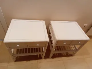 Mesitas de noche de bambú