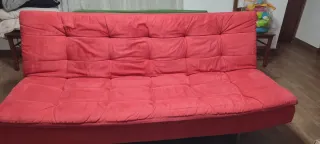 Sofá Cama Rojo