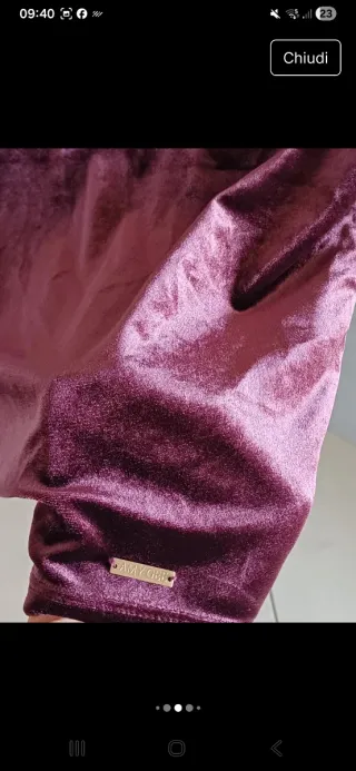 Amy Gee abito donna bordeaux