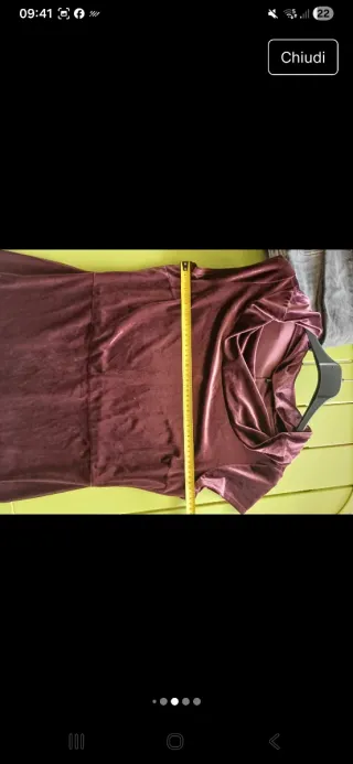 Amy Gee abito donna bordeaux