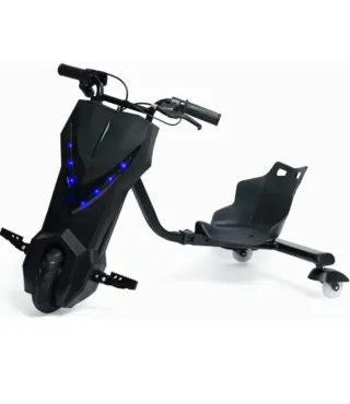 Triciclo Eléctrico Drift Negro