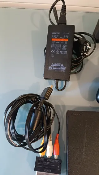 Consola PlayStation 2 Negra + Accesorios