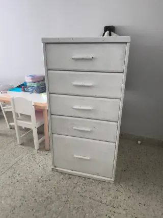 REGALO Cómoda/Sinfonier Madera Blanco