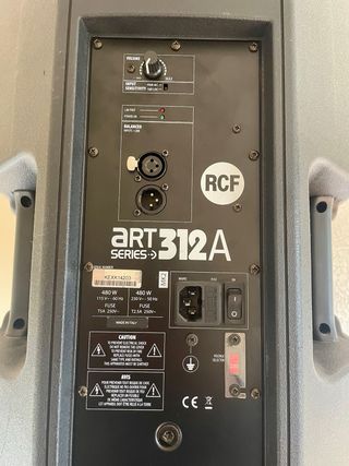 2 x RCF ART 312-A MK2 Altavoz Activo