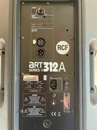 2 x RCF ART 312-A MK2 Altavoz Activo