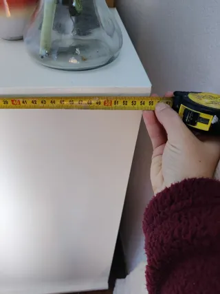 Cómoda Cajonera blanca de madera Ikea