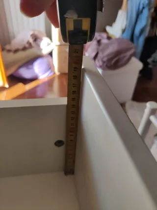 Cómoda Cajonera blanca de madera Ikea