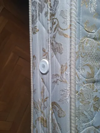 Colchón individual con estampado floral