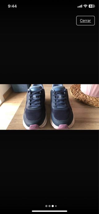 Zapatillas Skechers Mujer Azul y Morado