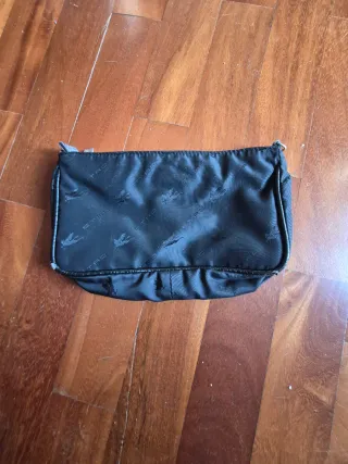 Pochette Etro nera con motivo paisley