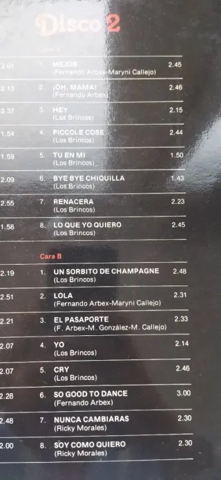 Vinilo Los Brincos: Álbum de Oro