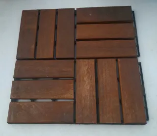 35 Baldosas imitación madera