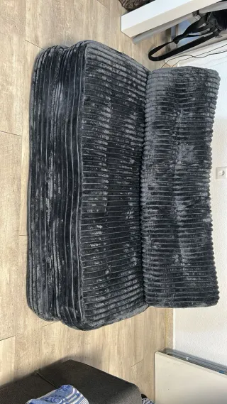 Sofá Cama Gris Oscuro.precio negociable