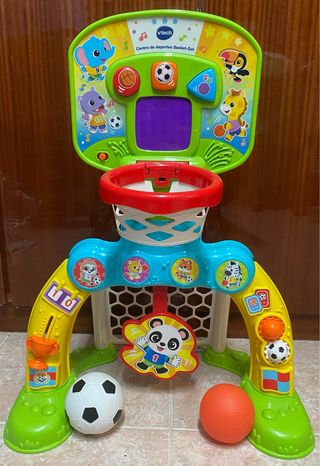 Portería y Canasta Infantil VTECH con 2 Balones