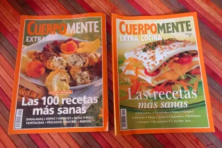 Revista vintage "CUERPOMENTE" extra cocina