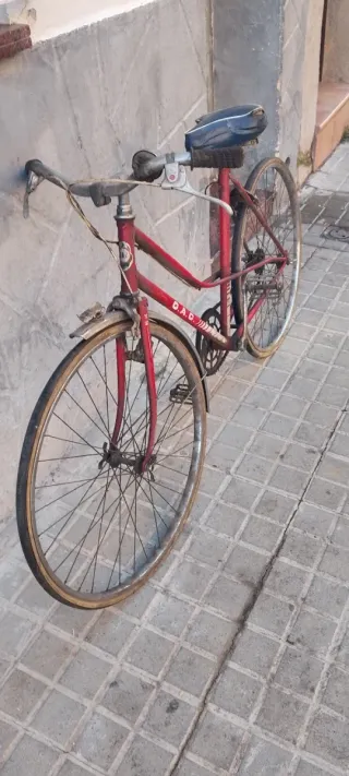 Bicicleta GAC Vintage Roja
