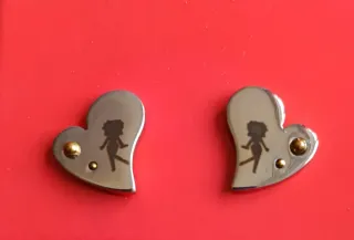 Pendientes Betty Boop Plata