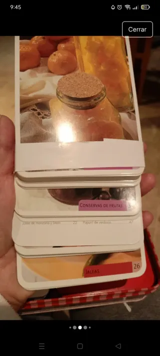 Set de recetas mermeladas