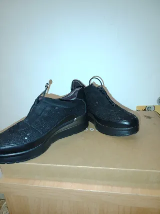 Zapatillas plataforma negras