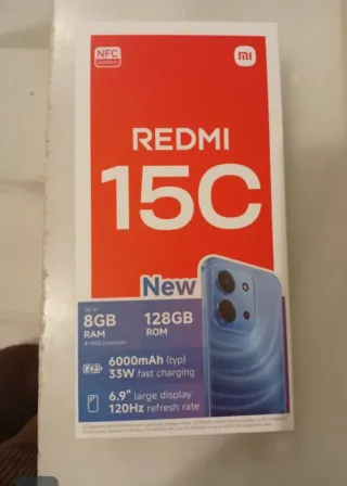 Xiaomi Redmi 15C 128GB Azul Nuevo