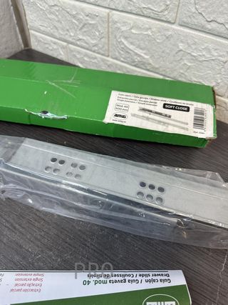 Juego de 2 guías Correderas