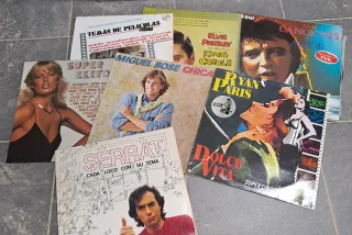 Lote vinilos variados