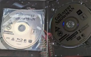 El Gran Showman Digibook UHD 4K Blu-ray