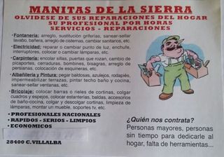 Manitas de la sierra - Reparaciones Hogar